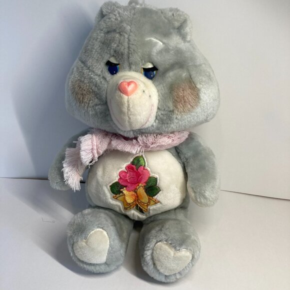 Kenner Other - Vintage 1983 Kenner Care Bears Grams BEAR 15" Plush 80s Grandma Gran Gray